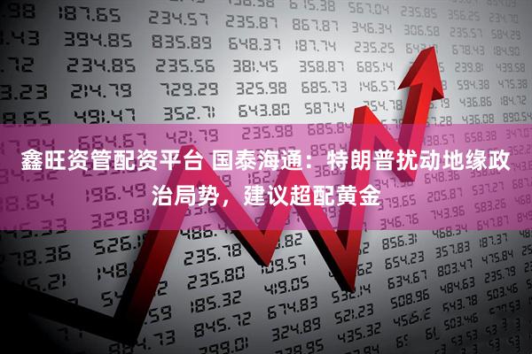 鑫旺资管配资平台 国泰海通：特朗普扰动地缘政治局势，建议超配黄金
